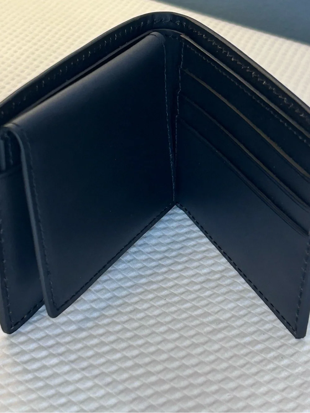 Harley-Davidson H-D Signature Leather Bifold RFID Wallet Black